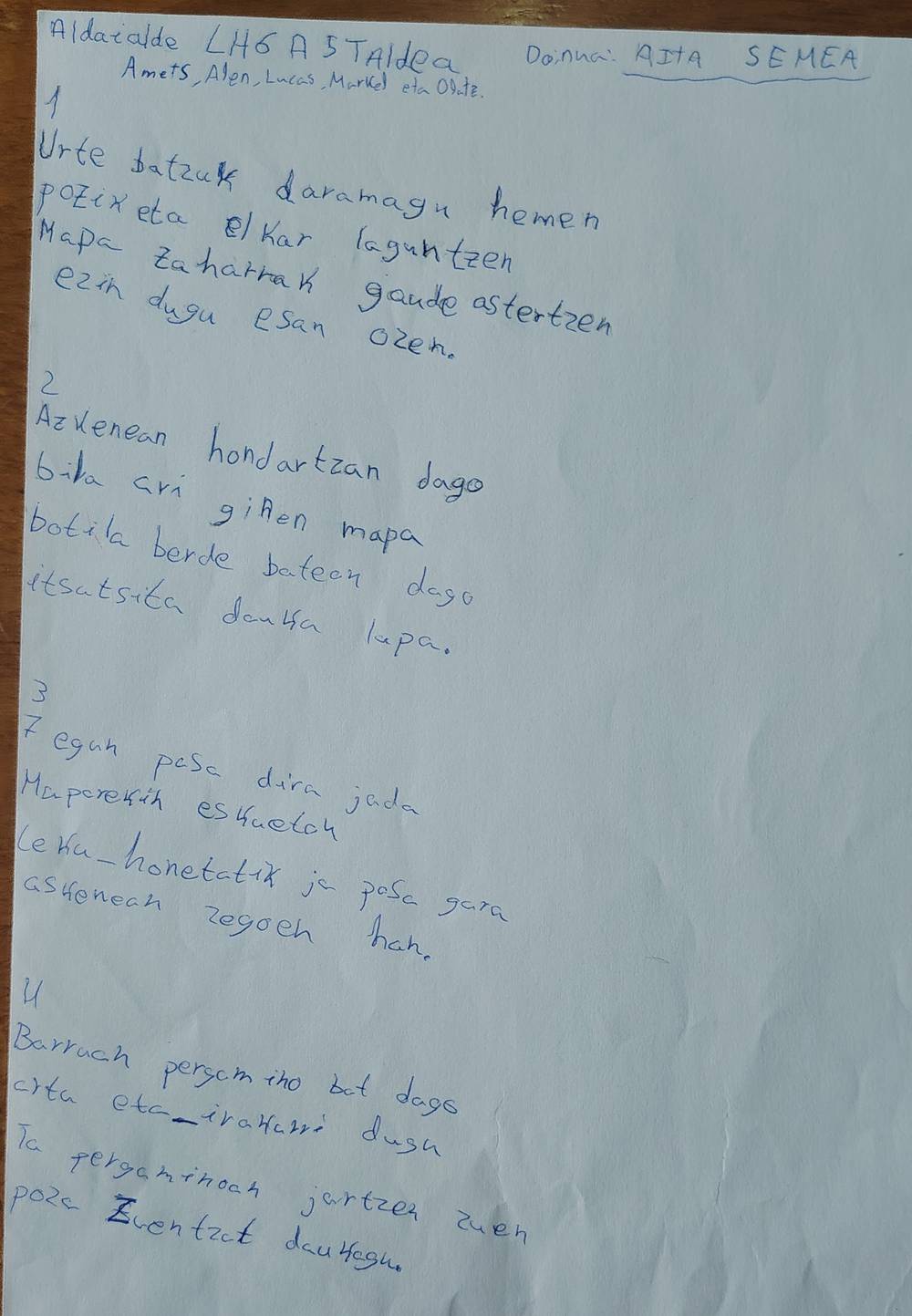 Gure bertso baten argazkia