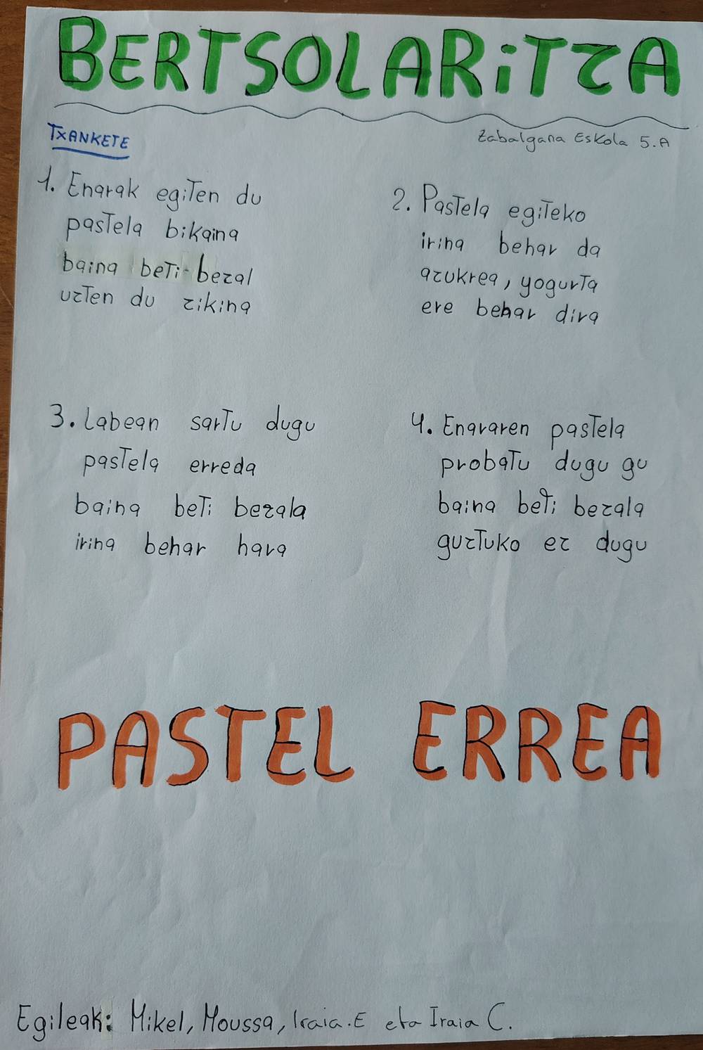Gure bertso baten argazkia