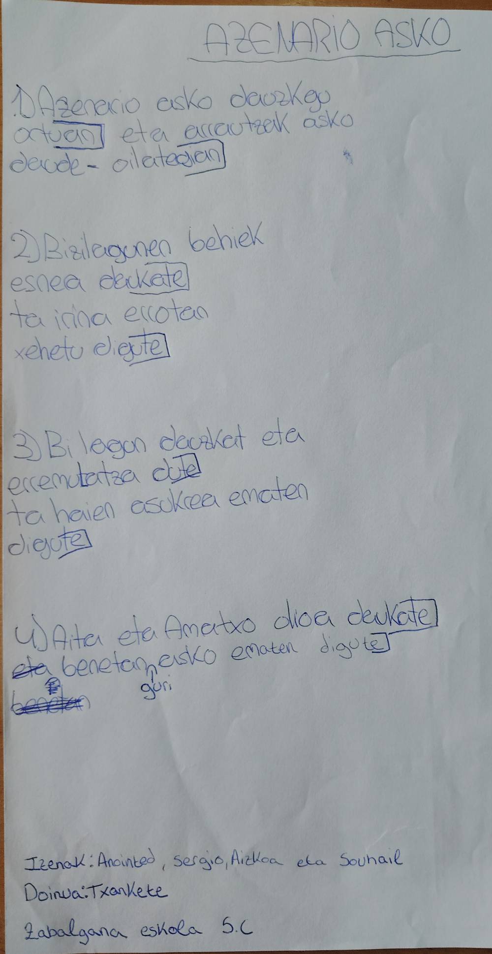 Gure bertso baten argazkia