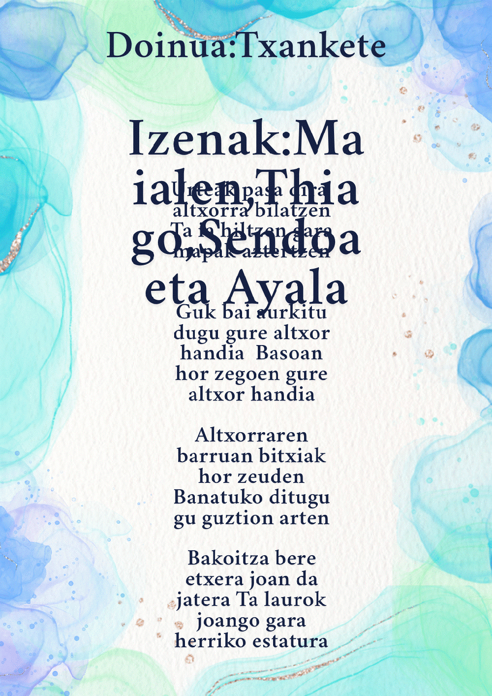Gure bertso baten argazkia